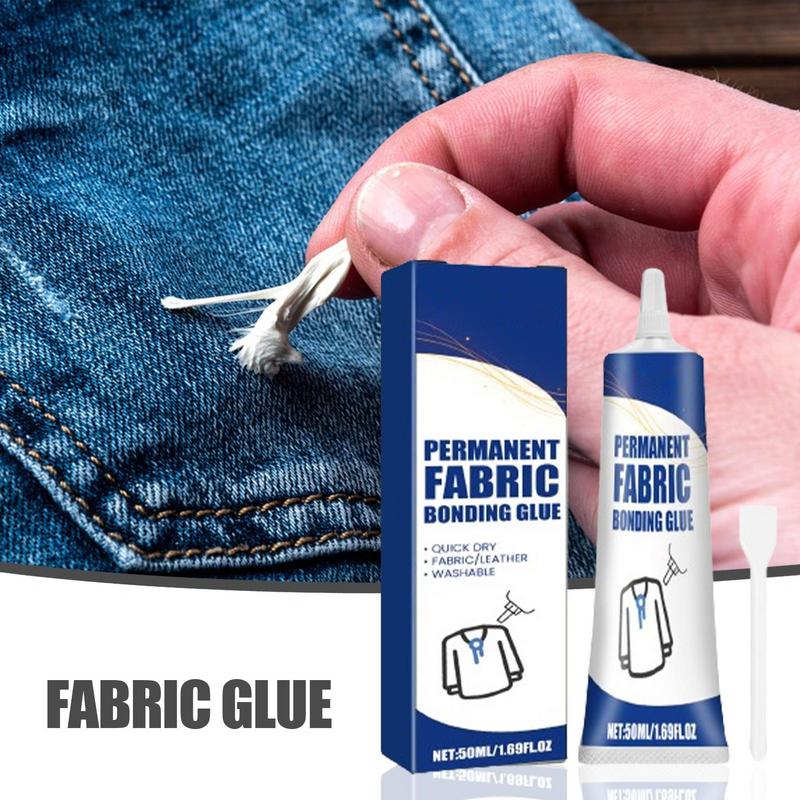 Fabric Glue Bond - Clear Fabric Adhesive Glue Waterproof Fabric