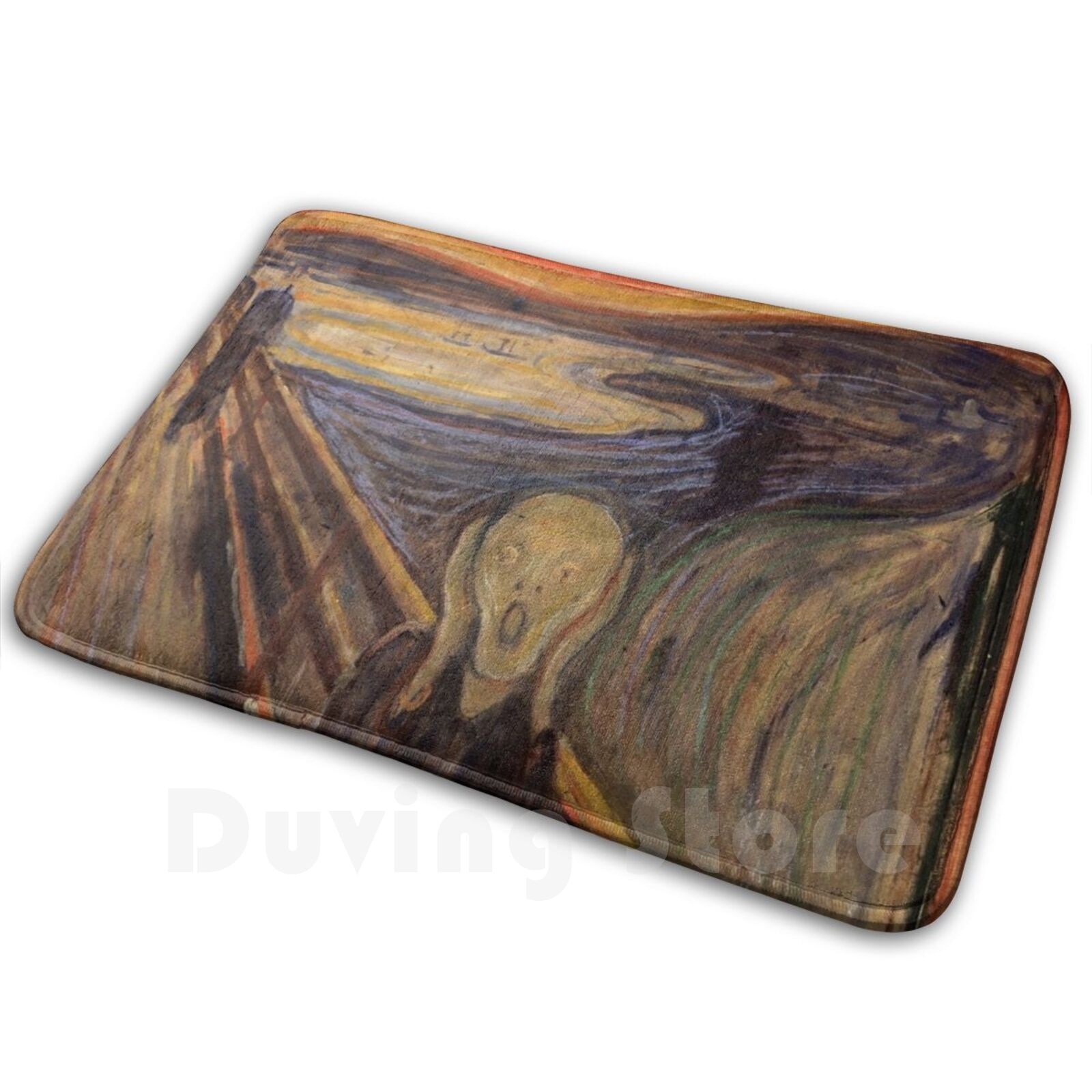 Century Textile & Sewing Supply Reviews - Munch's Scream Carpet Mat Rug Cushion
