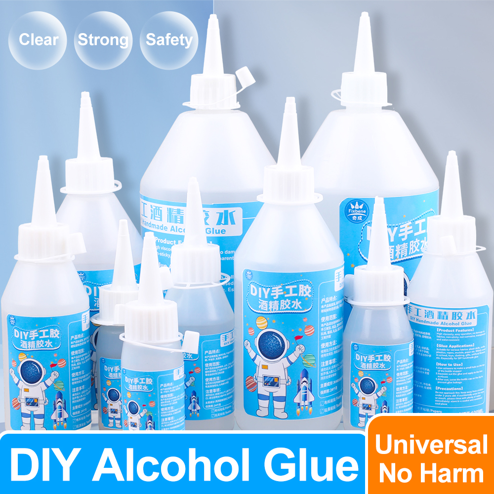 Fabric Glue Bond - Universal Liquid Glue Alcohol Adhesive Instant