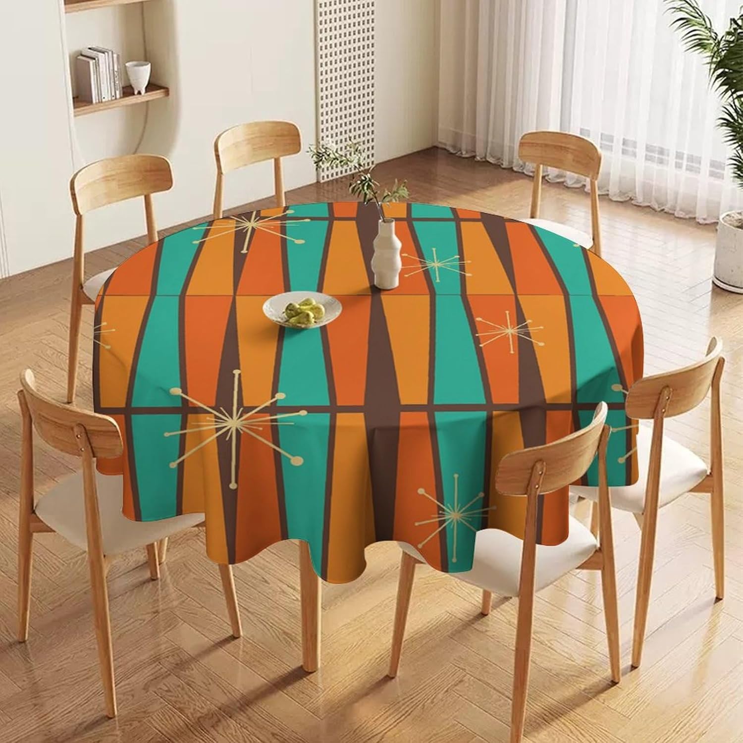 Mid Century Modern Orange Yell - Century Textile & Sewing Supply Reviews ulasan dan harga