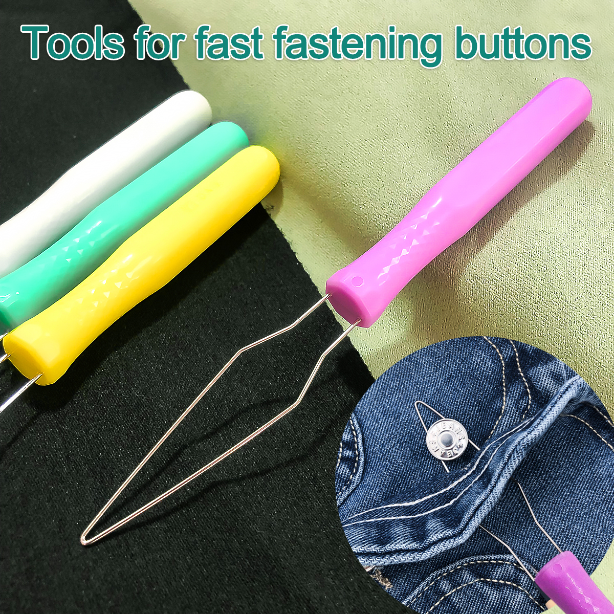 Quick Button Insertion Tool fo - Sewing Tas ulasan dan harga