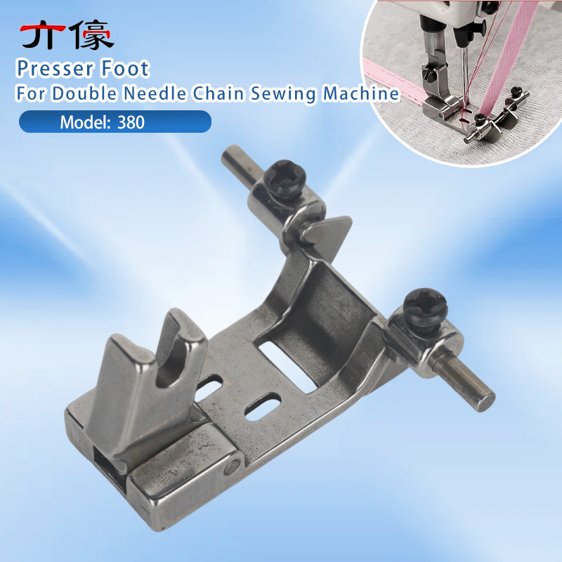 380 Double Needle Chain Bottom - Rolled Hem Foot ulasan dan harga