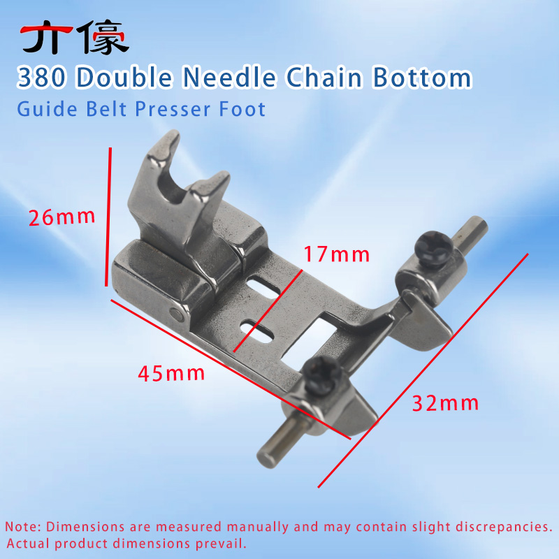 380 Double Needle Chain Bottom - Rolled Hem Foot ulasan dan harga