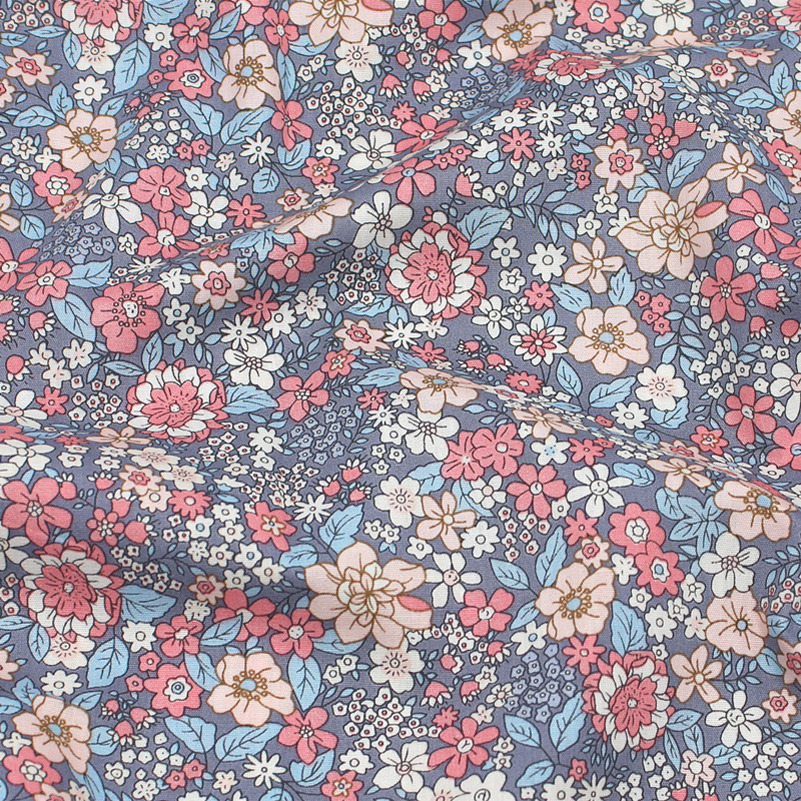 Liberty Fabric Floral Cotton P - Vintage Sewing Textile ulasan dan harga