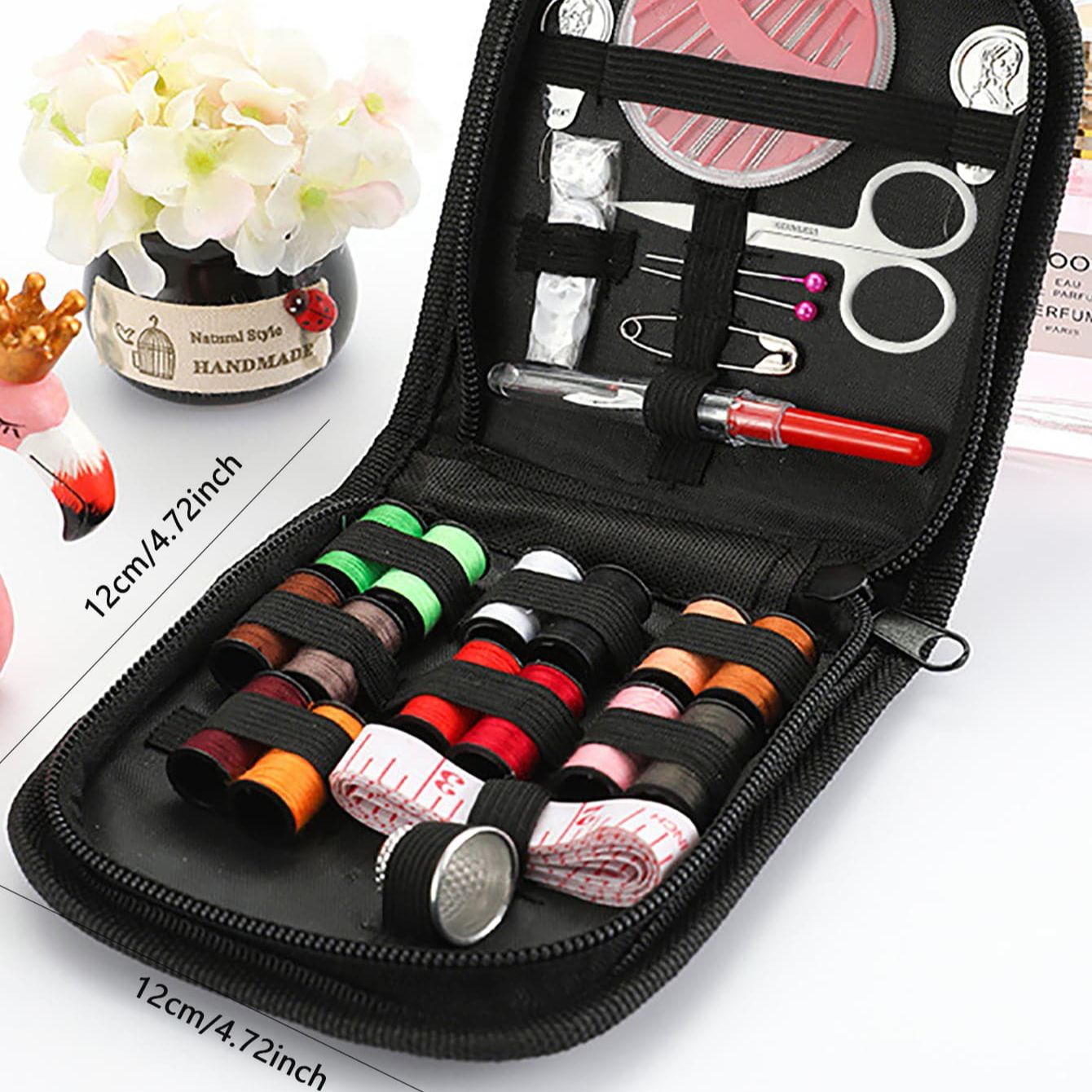 Set of 27 Sewing Kit Including - Sewing Tas ulasan dan harga