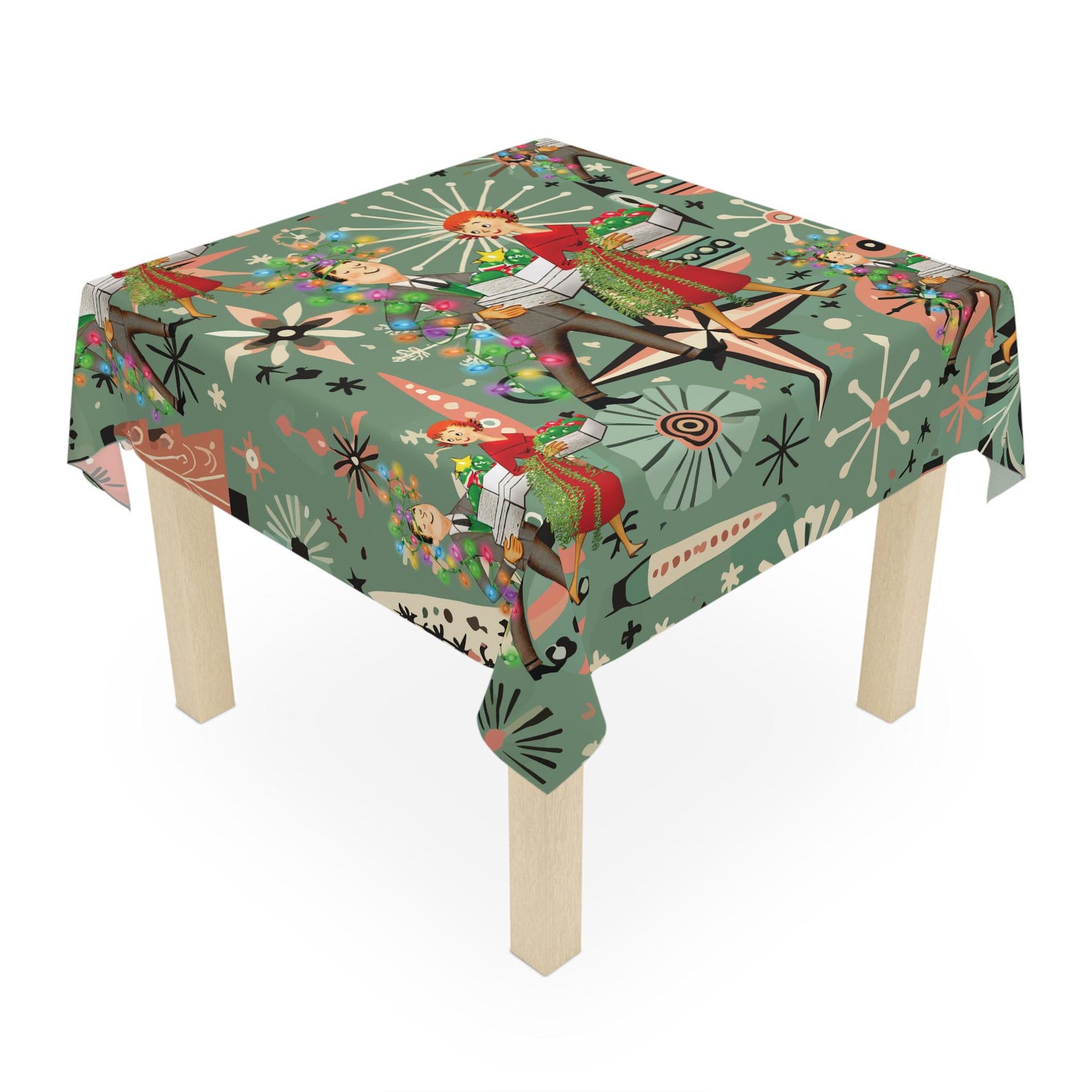 Retro 1950s Kitsch Christmas S - Century Textile & Sewing Supply Reviews ulasan dan harga