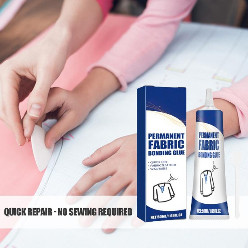 Clear Strong Adhesive Waterpro - Fabric Glue Bond ulasan dan harga