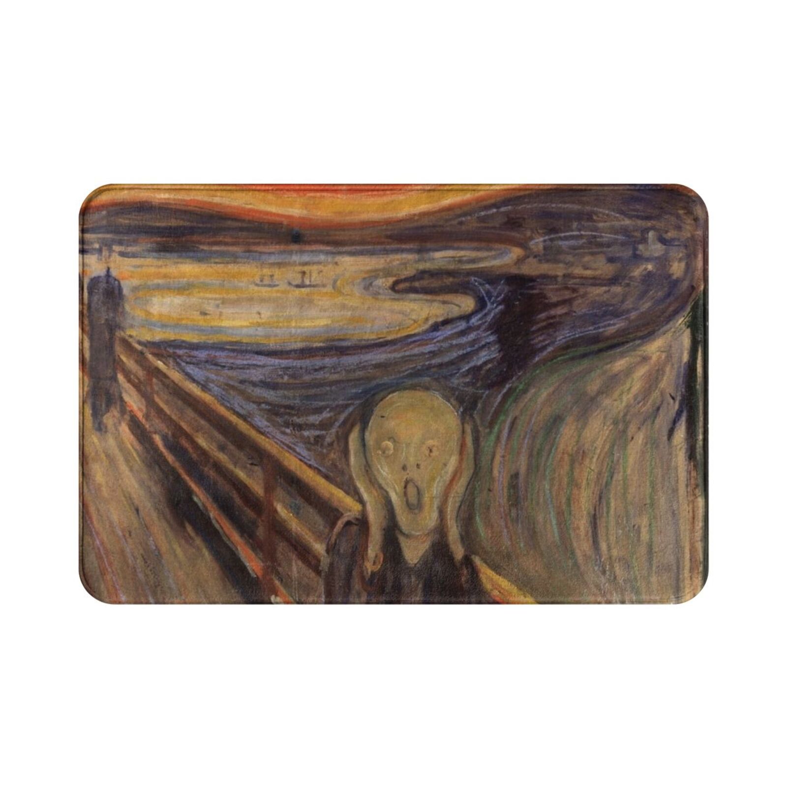Munch's Scream Carpet Mat Rug  - Century Textile & Sewing Supply Reviews ulasan dan harga