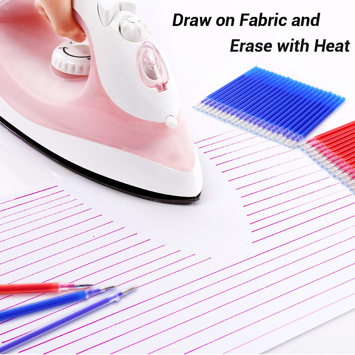 White Heat Erasable Fabric Mar - Fabric Marking Pen ulasan dan harga