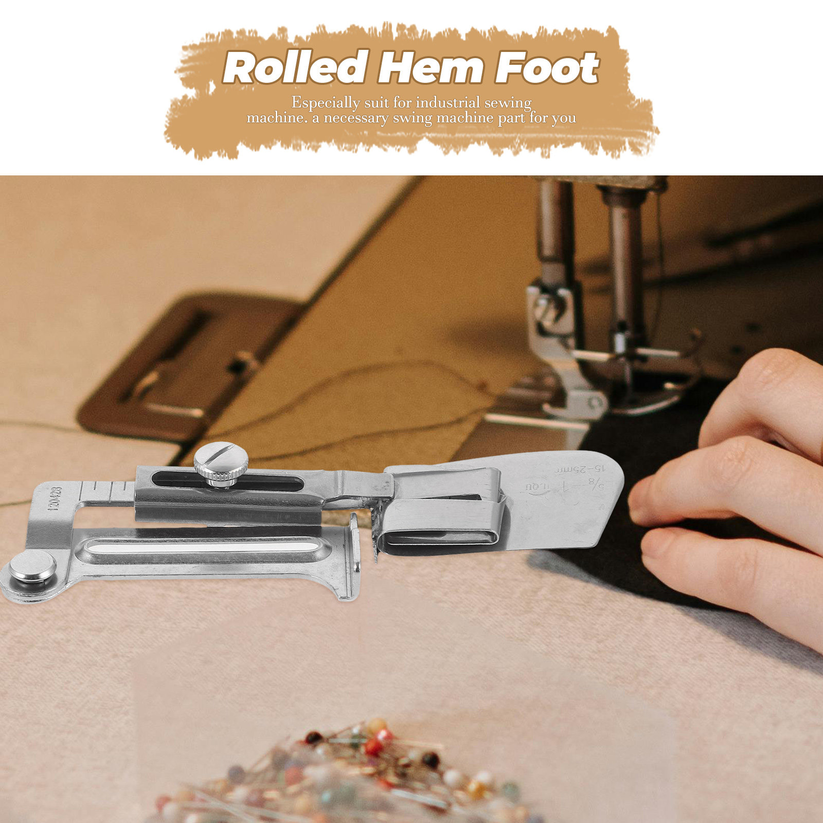 Professional Small Seamer Bind - Rolled Hem Foot ulasan dan harga
