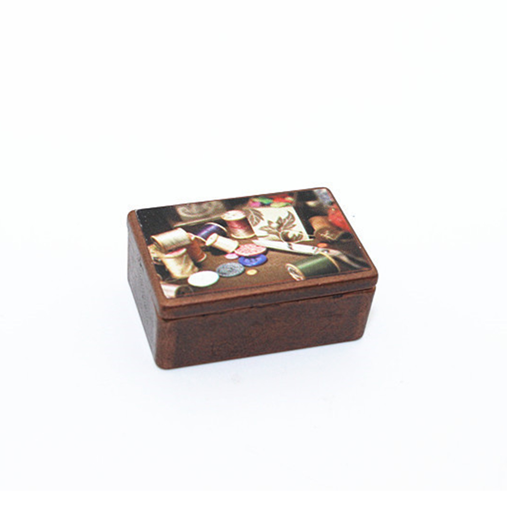 1/12 Dollhouse Miniature Sewin - Sewing Tas ulasan dan harga