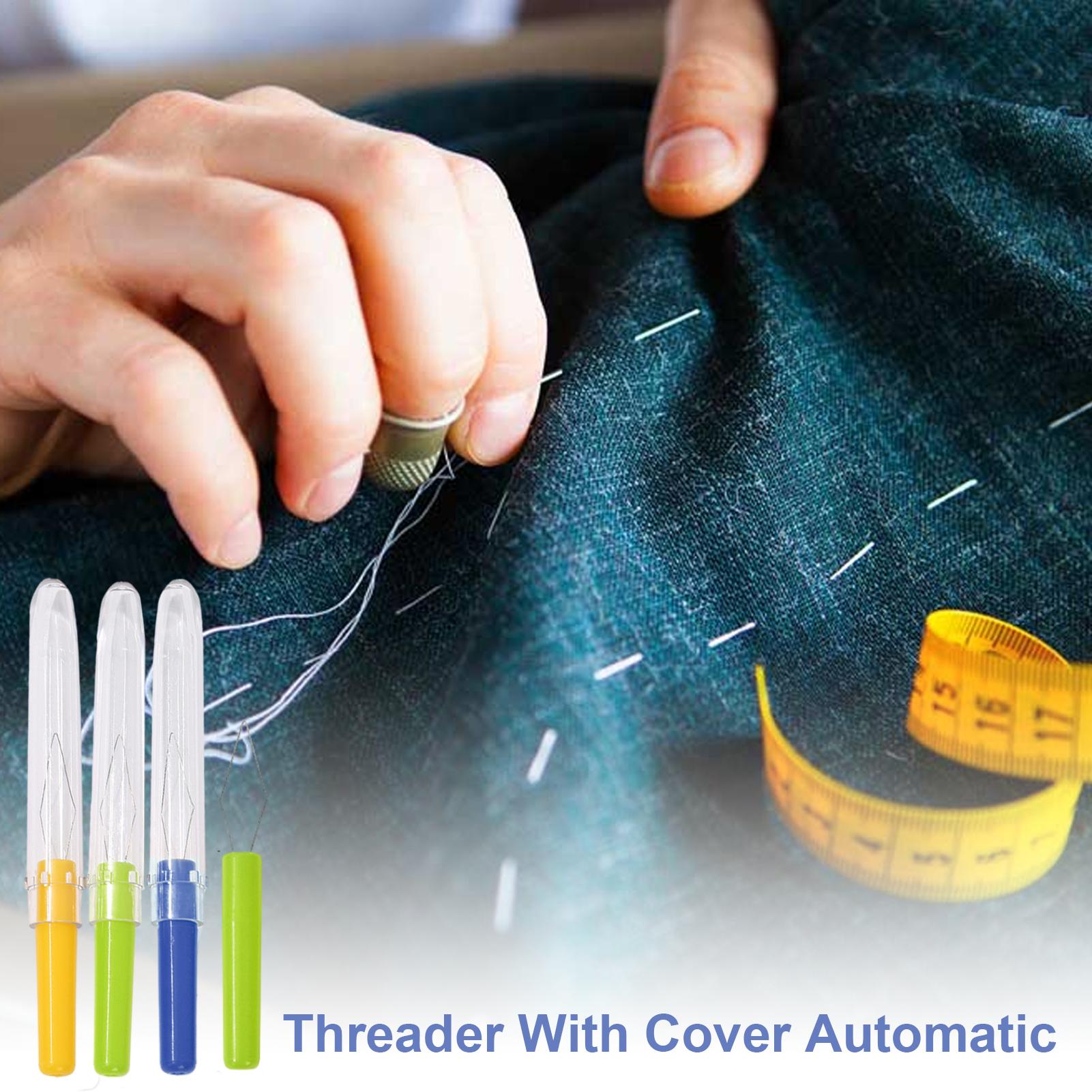 3pcs Auto Needle Threader Port - Sewing Tas ulasan dan harga