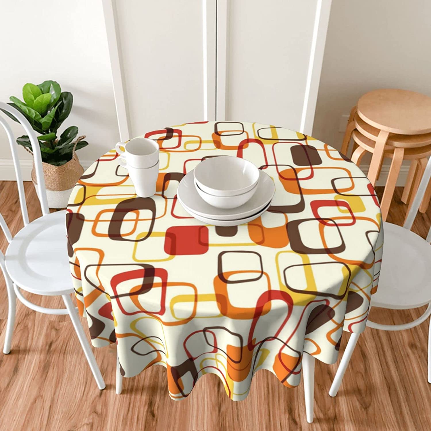 Retro Mid Century Geometric Ro - Century Textile & Sewing Supply Reviews ulasan dan harga