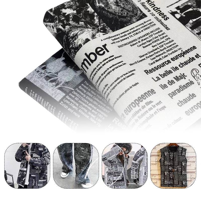100X150cm Vintage Retro Black  - Vintage Sewing Textile ulasan dan harga