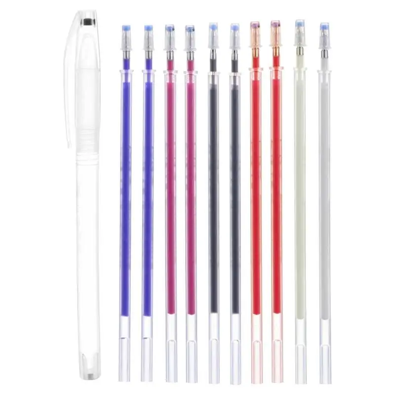 10Pcs Heat Erasable Magic Mark - Fabric Marking Pen ulasan dan harga