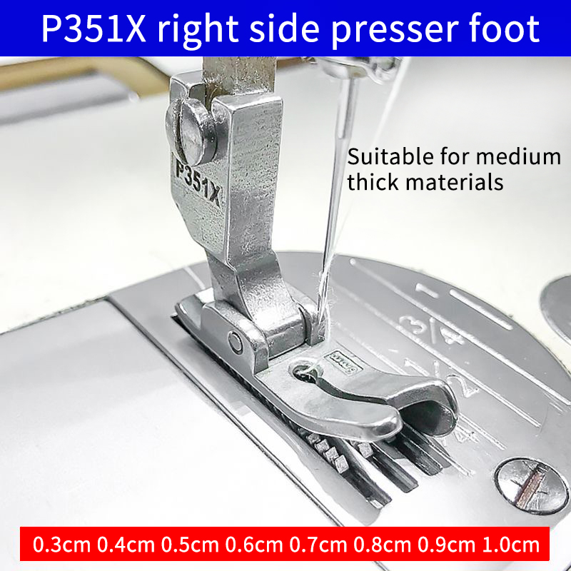 Industrial flat sewing machine - Rolled Hem Foot ulasan dan harga