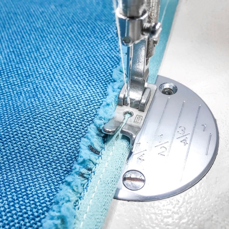 Industrial flat sewing machine - Rolled Hem Foot ulasan dan harga