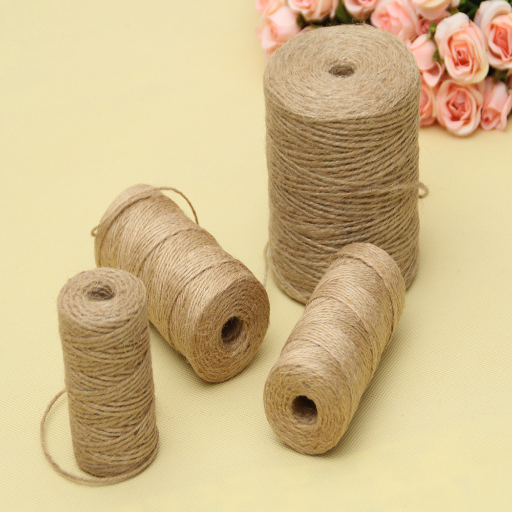 50/80/100Meters Natural Vintag - Vintage Sewing Textile ulasan dan harga