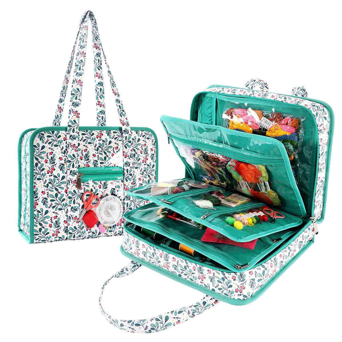 Embroidery Tools Kit Storage B - Sewing Tas ulasan dan harga