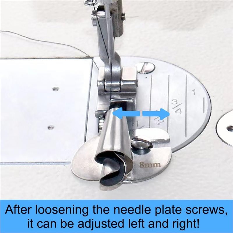 AA63 HOT Universal Sewing Foot - Rolled Hem Foot ulasan dan harga