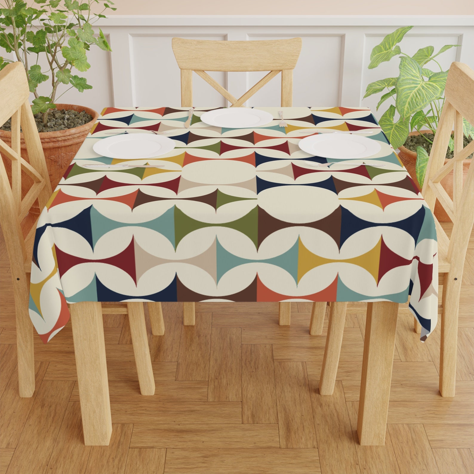 Mid Century Modern Retro Geome - Century Textile & Sewing Supply Reviews ulasan dan harga