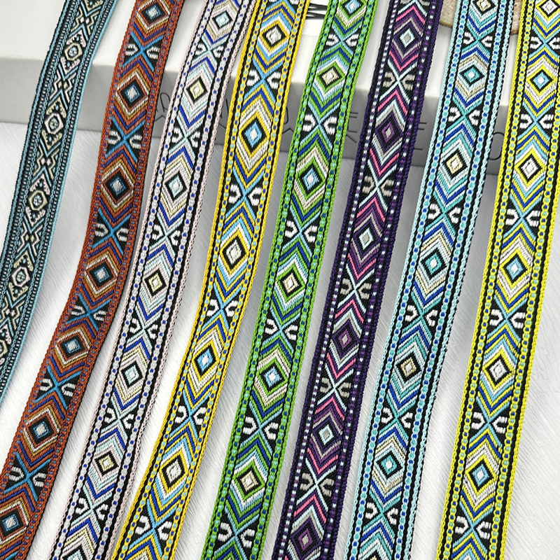 50 Yards 18-20mm Vintage Jacqu - Vintage Sewing Textile ulasan dan harga
