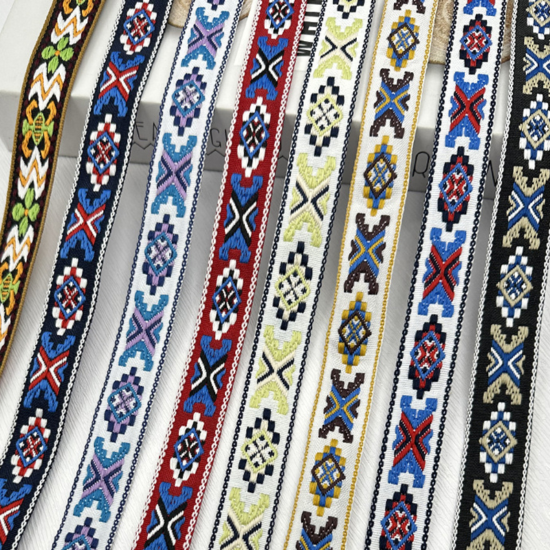50 Yards 18-20mm Vintage Jacqu - Vintage Sewing Textile ulasan dan harga