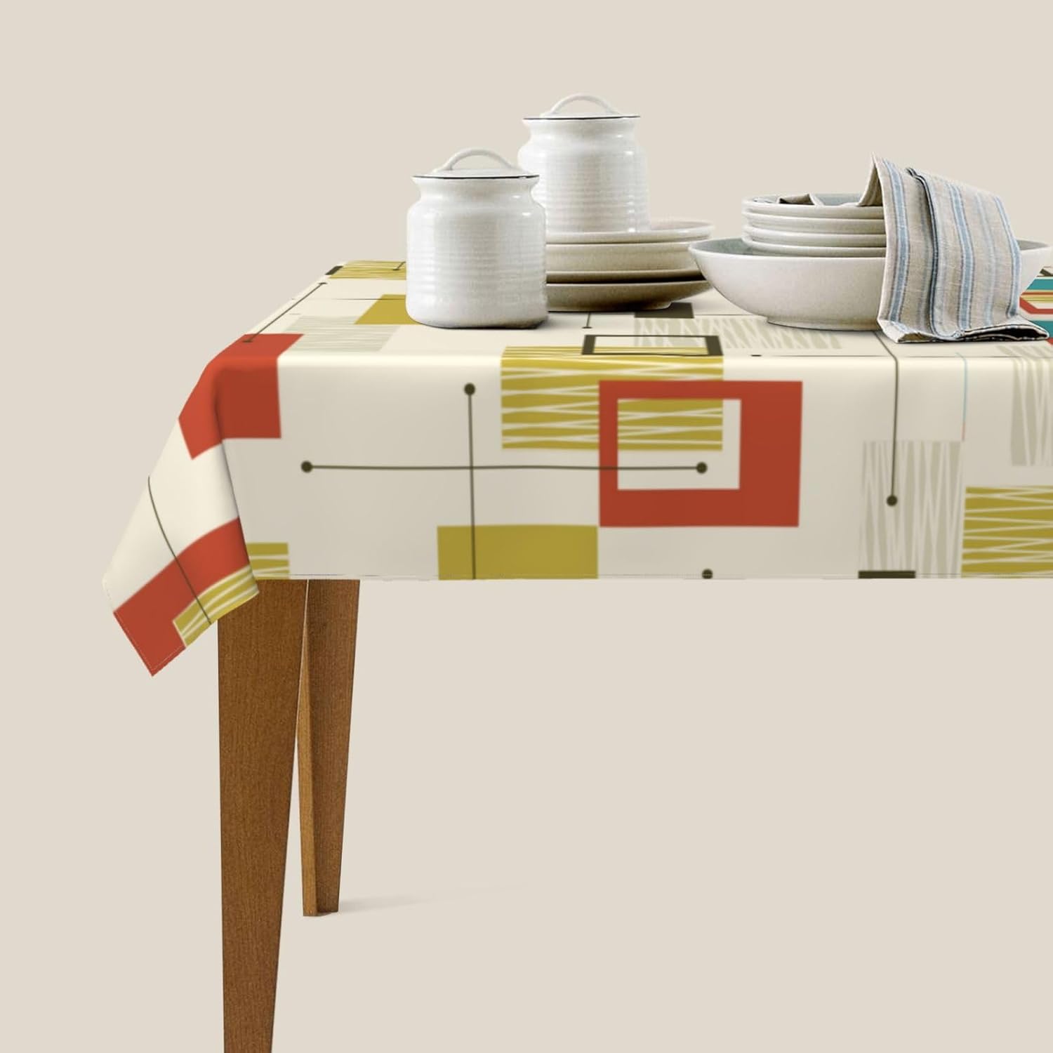 Abstract Geometric Mid Century - Century Textile & Sewing Supply Reviews ulasan dan harga