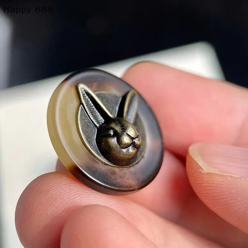 10pcs 25mm Vintage Copper Rabb - Vintage Sewing Textile ulasan dan harga