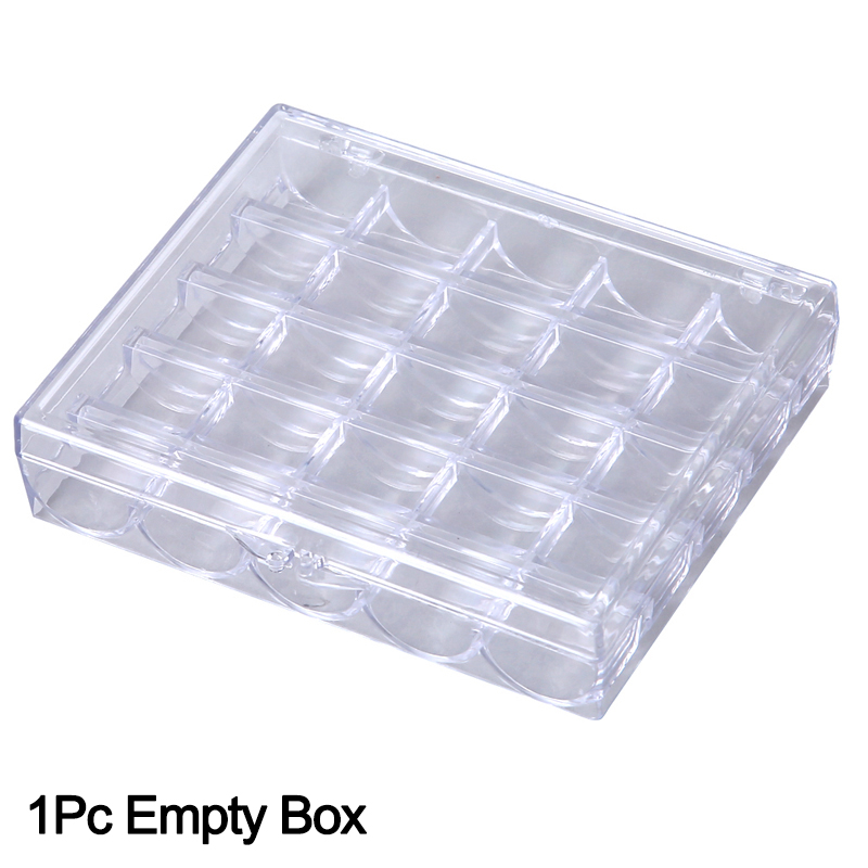 25 Grid Clear Empty Bobbins St - Sewing Tas ulasan dan harga