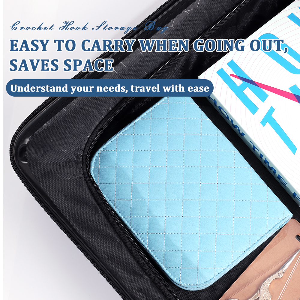 Empty Crochet Hook Storage Bag - Sewing Tas ulasan dan harga