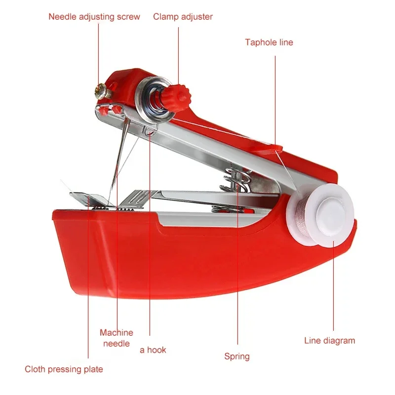 Manual Sewing Machine Portable - Sewing Tas ulasan dan harga