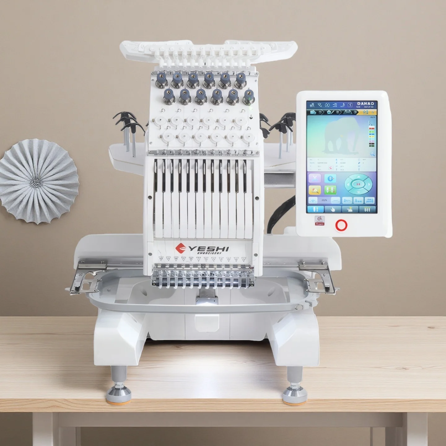 MINI-1201 Computerized Embroid - Sewing Machine For Textile ulasan dan harga
