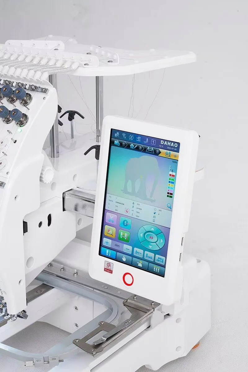MINI-1201 Computerized Embroid - Sewing Machine For Textile ulasan dan harga