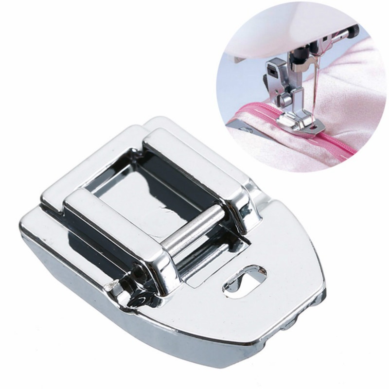 1PC Invisible Concealed Zipper - Rolled Hem Foot ulasan dan harga