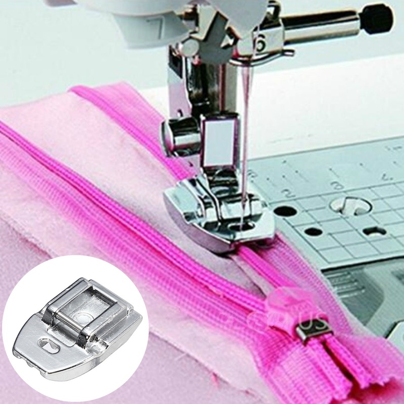 1PC Invisible Concealed Zipper - Rolled Hem Foot ulasan dan harga
