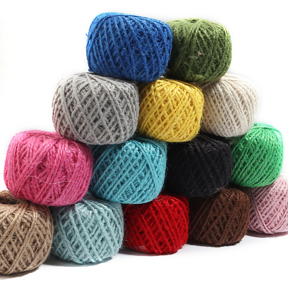50Meter Natural Jute Ribbon Cr - Vintage Sewing Textile ulasan dan harga