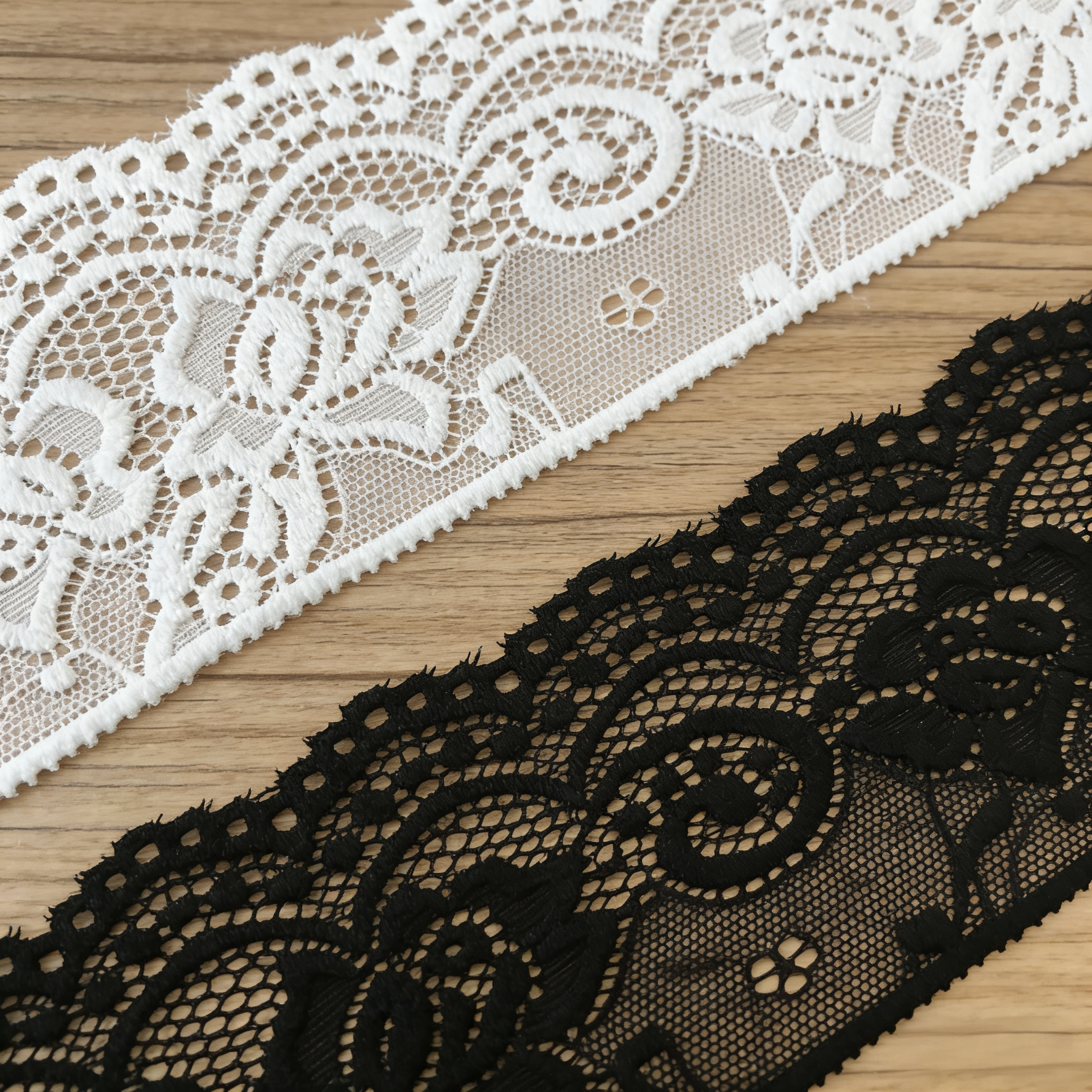 Exquisite Elastic Lace Trim, A - Vintage Sewing Textile ulasan dan harga