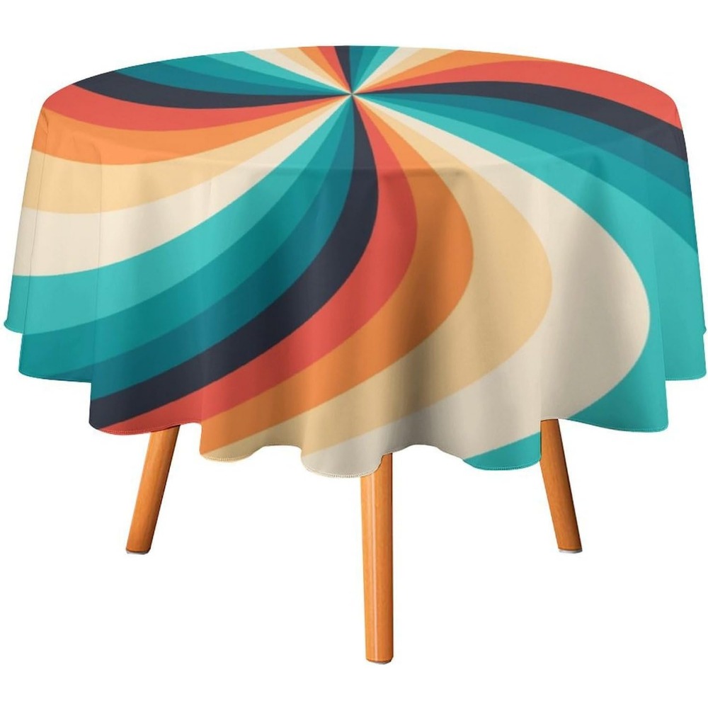 Vintage Groovy Swirl Round Tab - Century Textile & Sewing Supply Reviews ulasan dan harga