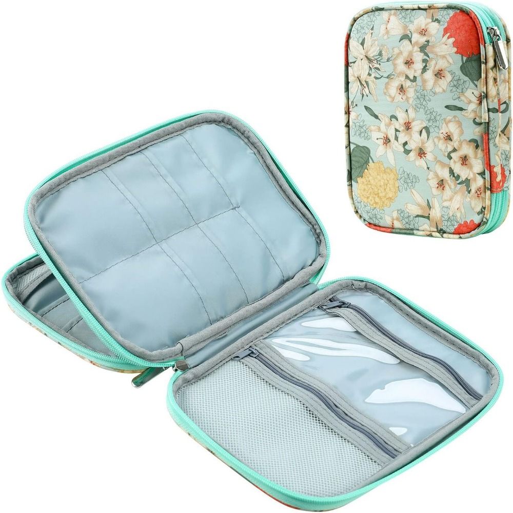 Knitting Needle Case, Portable - Sewing Tas ulasan dan harga