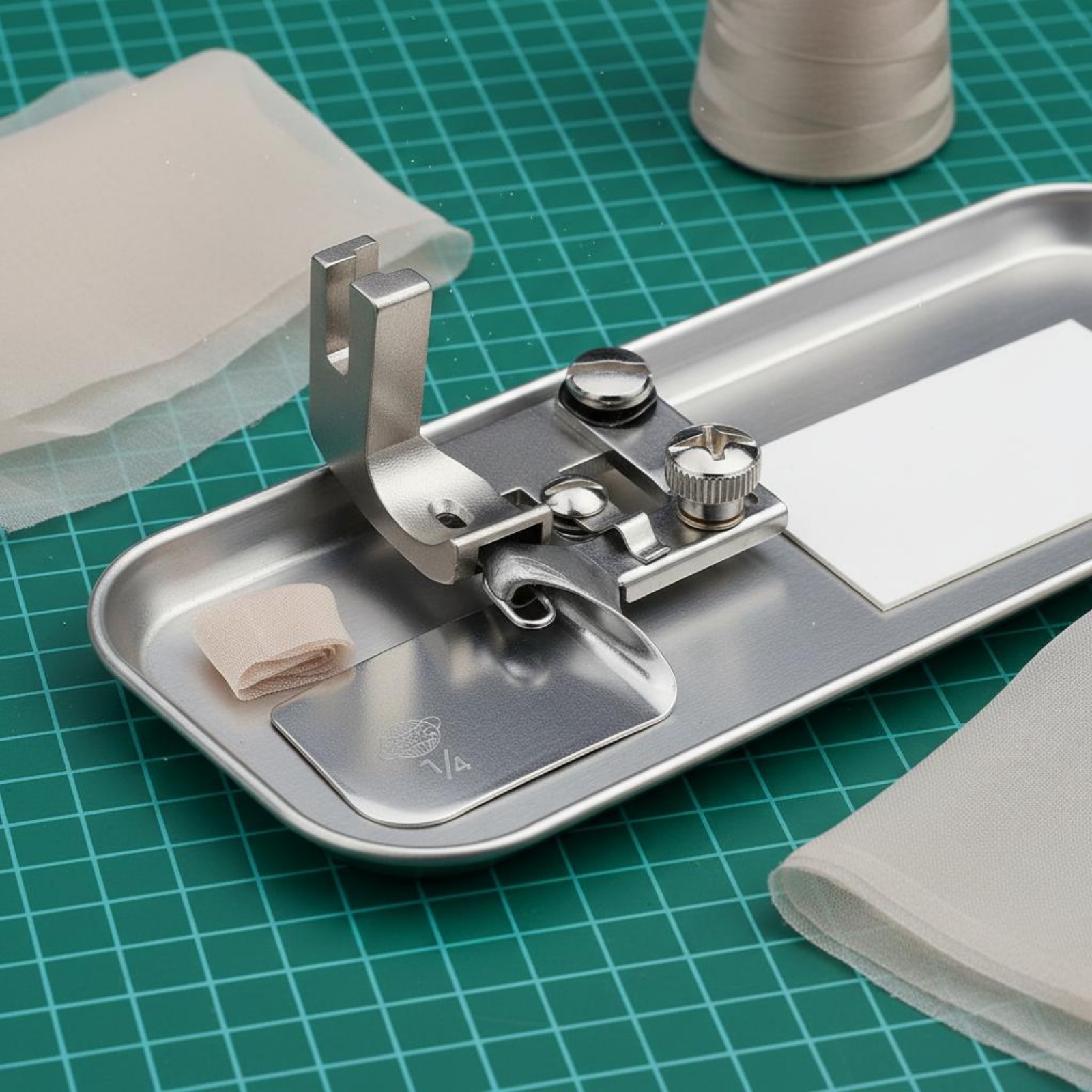 Curved Hem Presser Foot Long-L - Rolled Hem Foot ulasan dan harga