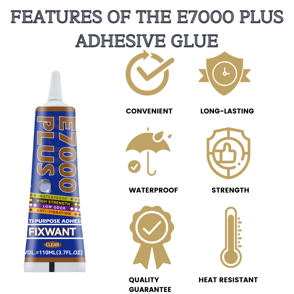 E7000 PLUS Multi-Purpose Glue  - Fabric Glue Bond ulasan dan harga