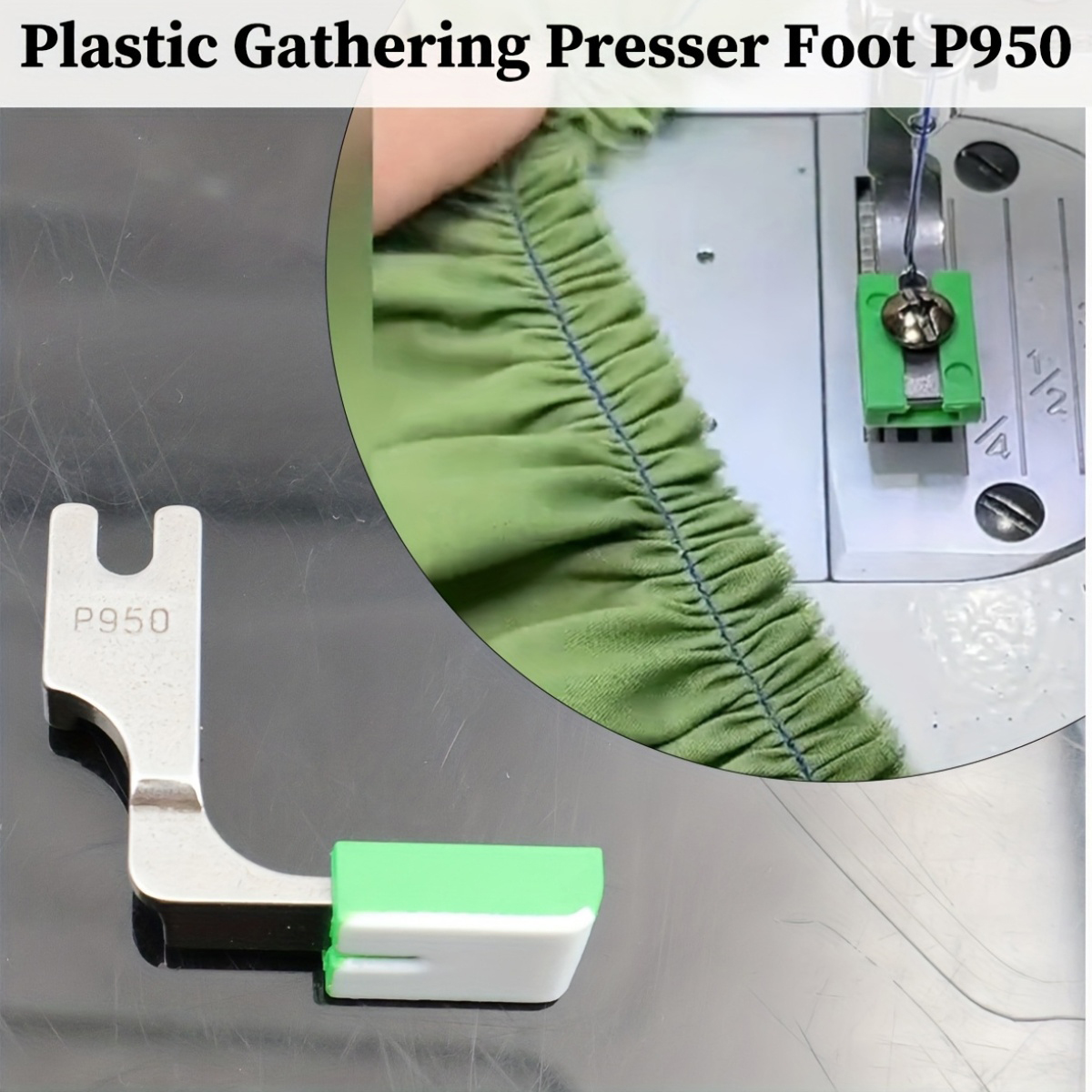 P950 Adjustable Ruffling Press - Rolled Hem Foot ulasan dan harga
