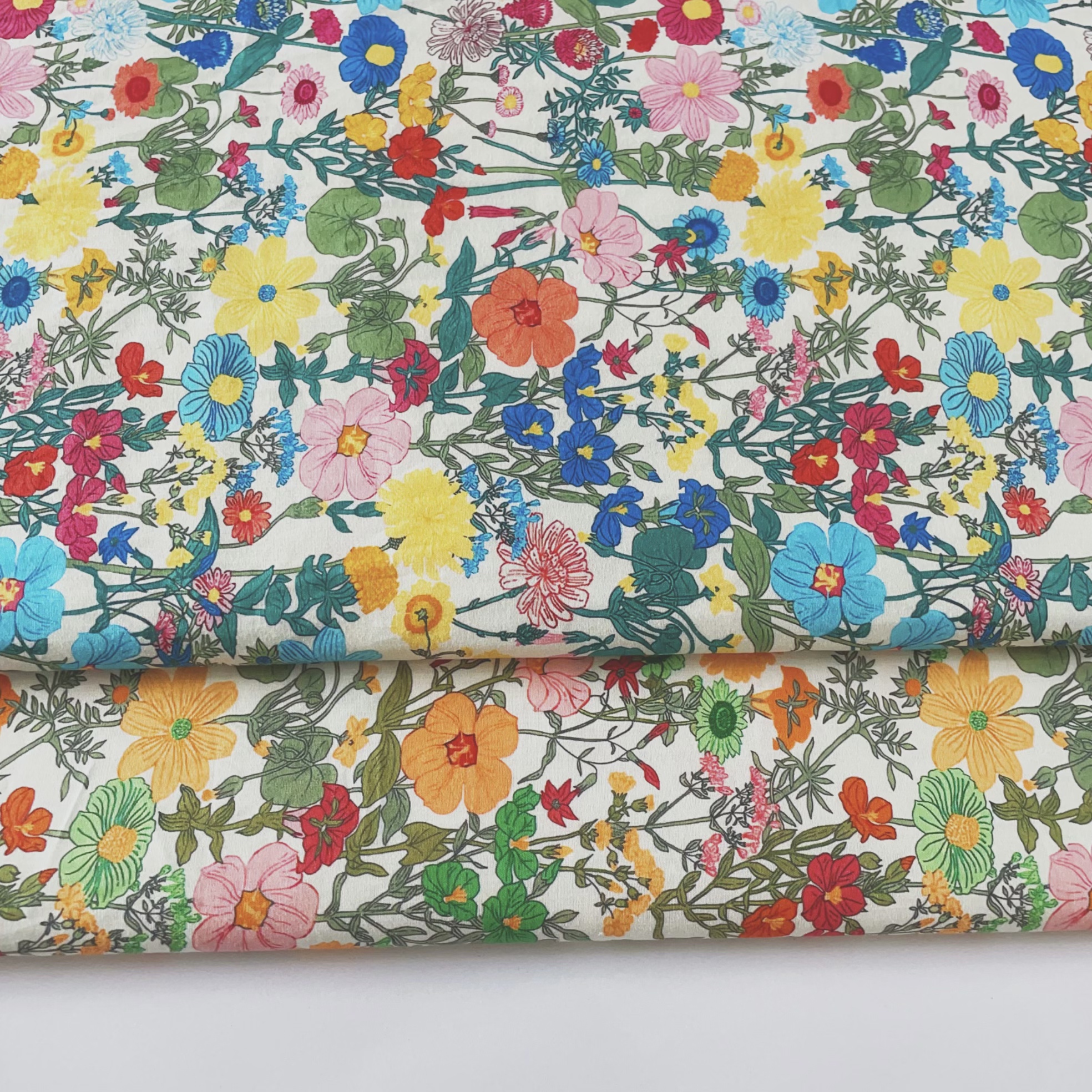 Vintage Floral Printed Cotton  - Vintage Sewing Textile ulasan dan harga